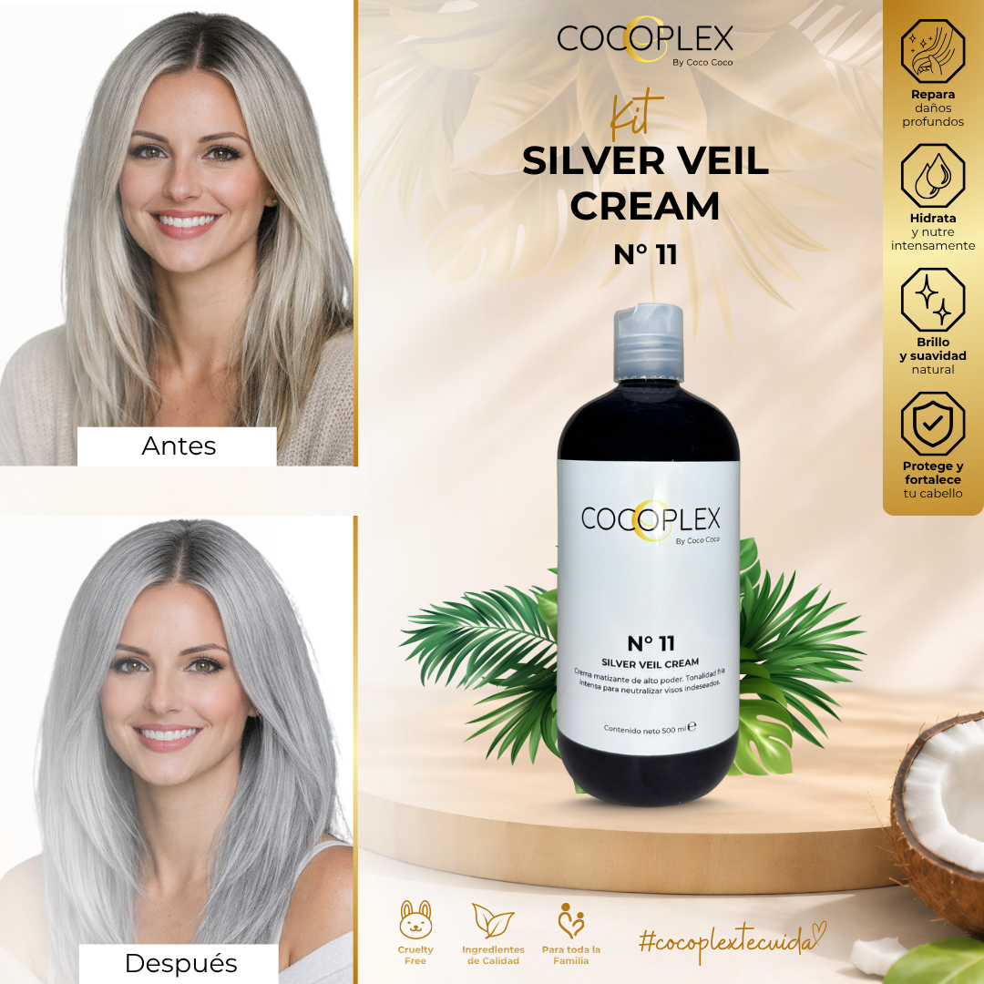 COCOPLEX • Nº11 Silver Veil Cream