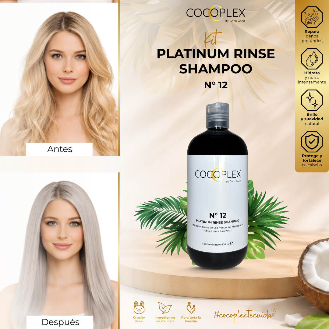 COCOPLEX • Nº12 Platinum Rinse Shampoo