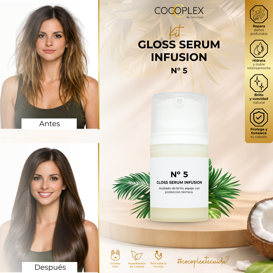 COCOPLEX • Nº5 Gloss Serum Infusion
