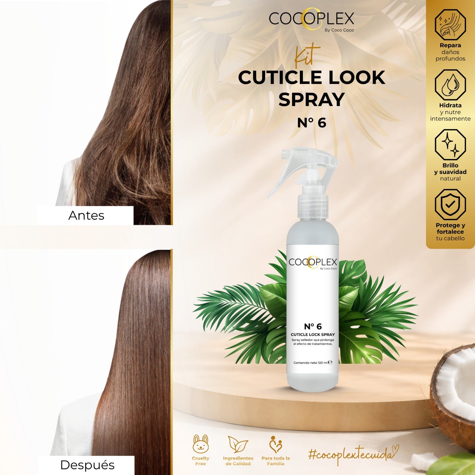 COCOPLEX • Nº6 Cuticle Lock Spray