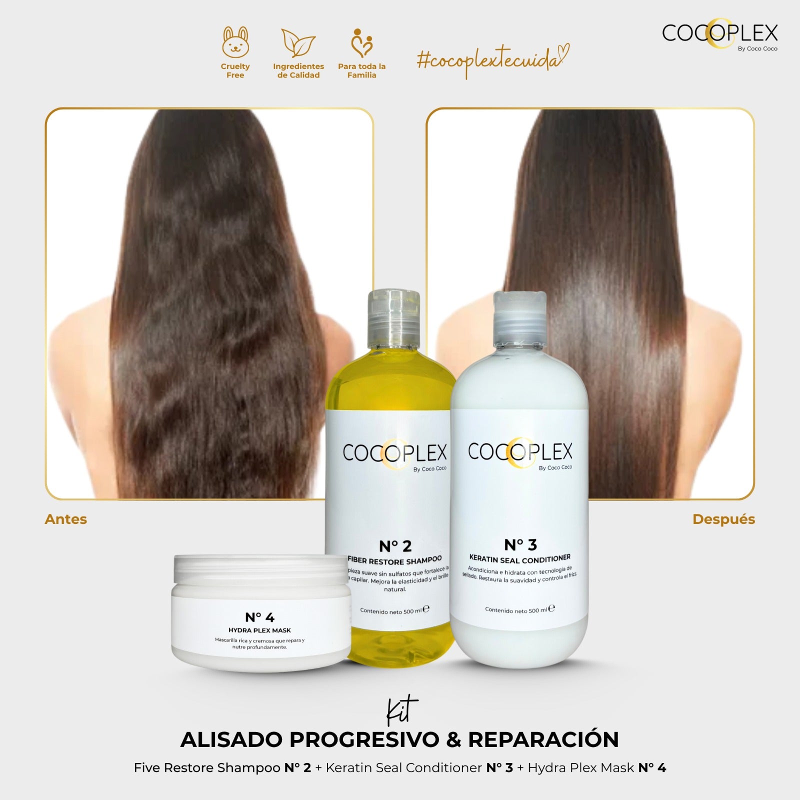 KIT ALISADO PROGRESIVO & REPARACIÓN